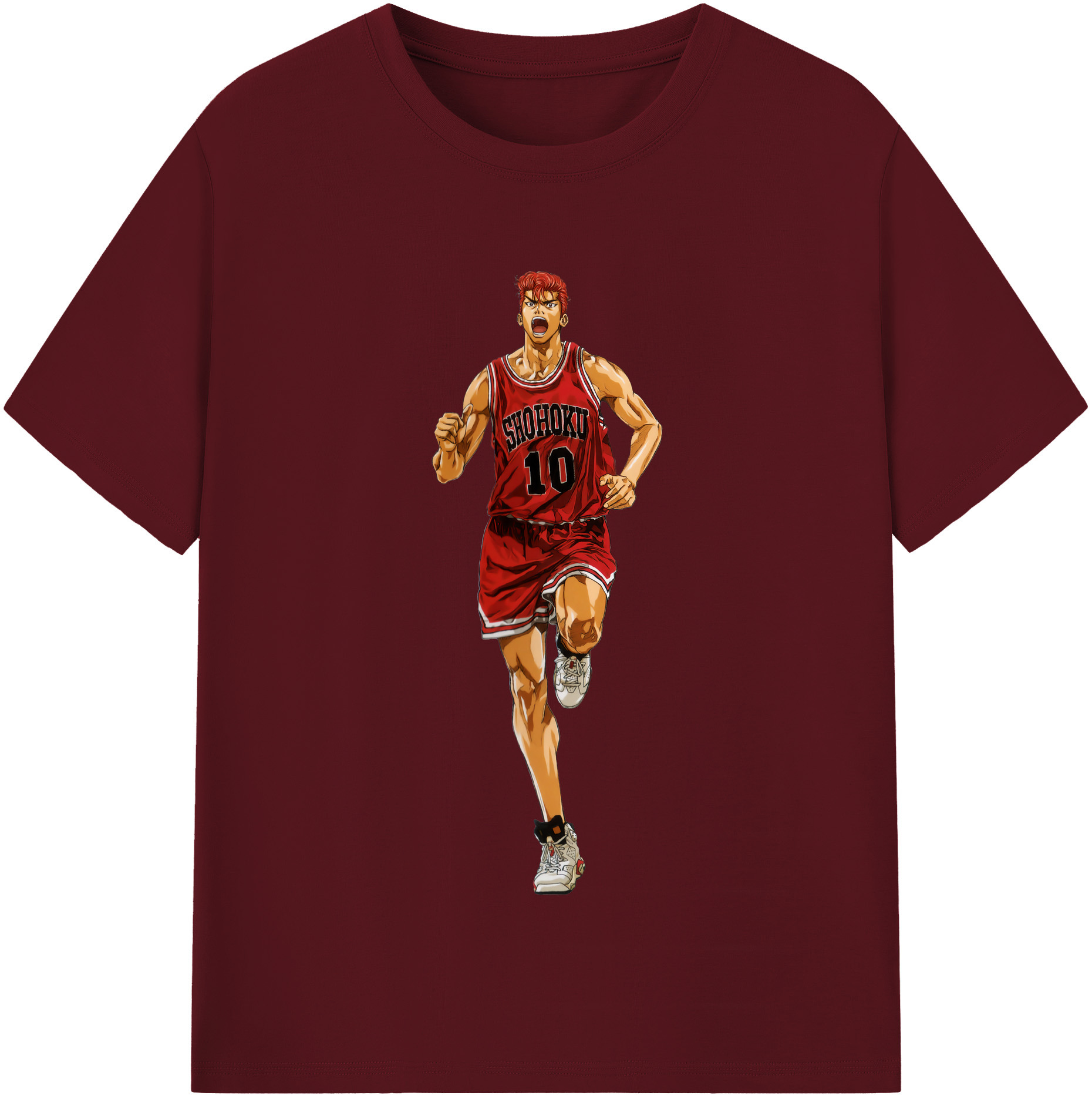 （画像用） SLAM DUNK／スラムダンク 綿100％半袖Tシャツ（フロントプリント）